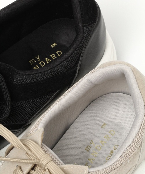 studio CLIP(スタディオクリップ)の「軽量メッシュスニーカー(スニーカー・レディース・ベージュ/ブラック・LARGE/MEDIUM)」の14枚目の写真