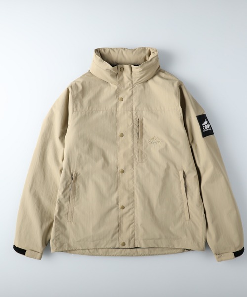 CAMP7（キャンプセブン）の「【CAMP7】スタンドカラージャケット（ブルゾン・メンズ・ネイビー/ベージュ/ブラック・M/L/XL）」の14枚目の写真