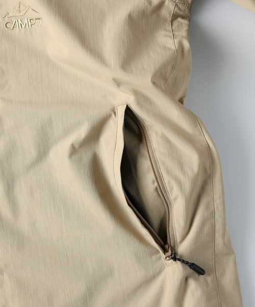 CAMP7（キャンプセブン）の「【CAMP7】スタンドカラージャケット（ブルゾン・メンズ・ネイビー/ベージュ/ブラック・M/L/XL）」の15枚目の写真