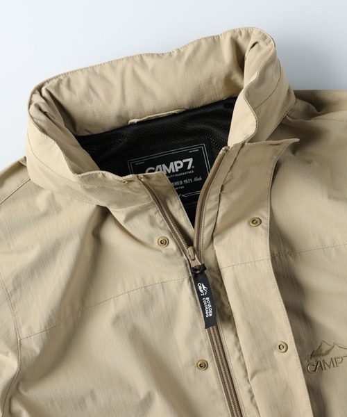 CAMP7（キャンプセブン）の「【CAMP7】スタンドカラージャケット（ブルゾン・メンズ・ネイビー/ベージュ/ブラック・M/L/XL）」の9枚目の写真