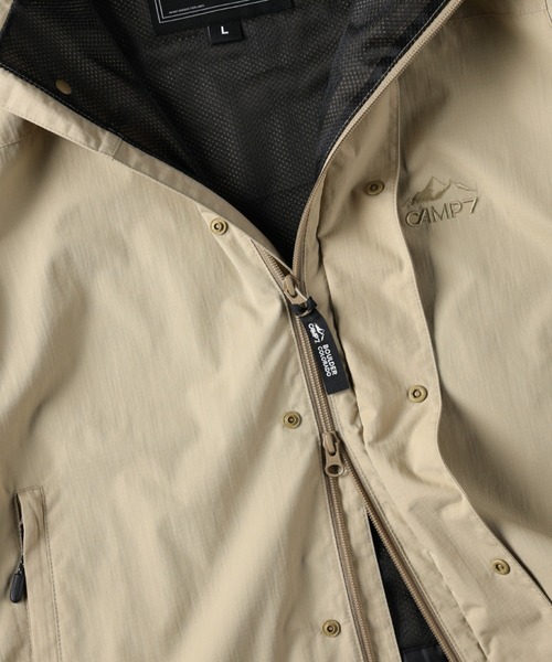 CAMP7（キャンプセブン）の「【CAMP7】スタンドカラージャケット（ブルゾン・メンズ・ネイビー/ベージュ/ブラック・M/L/XL）」の5枚目の写真