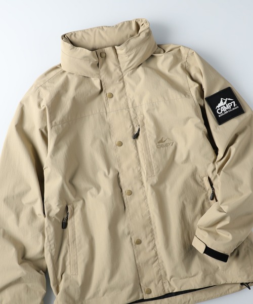 CAMP7（キャンプセブン）の「【CAMP7】スタンドカラージャケット（ブルゾン・メンズ・ネイビー/ベージュ/ブラック・M/L/XL）」の19枚目の写真