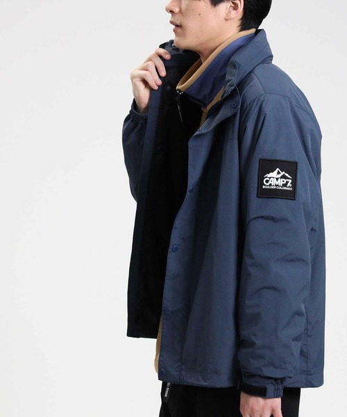 CAMP7（キャンプセブン）の「【CAMP7】スタンドカラージャケット（ブルゾン・メンズ・ネイビー/ベージュ/ブラック・M/L/XL）」の22枚目の写真