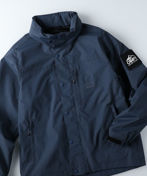 CAMP7（キャンプセブン）の「【CAMP7】スタンドカラージャケット（ブルゾン・メンズ・ネイビー/ベージュ/ブラック・M/L/XL）」の21枚目の写真
