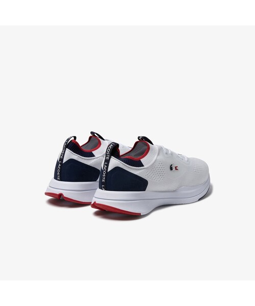 LACOSTE(ラコステ)の「メンズ RUN SPIN KNITOLY 0121 1(スニーカー・メンズ・ホワイト・28.0cm/26.5cm/27.0cm/25.5cm/26.0cm/28.5cm/25.0cm)」の5枚目の写真