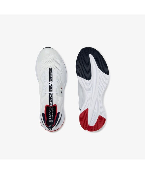 LACOSTE(ラコステ)の「メンズ RUN SPIN KNITOLY 0121 1(スニーカー・メンズ・ホワイト・28.0cm/26.5cm/27.0cm/25.5cm/26.0cm/28.5cm/25.0cm)」の6枚目の写真