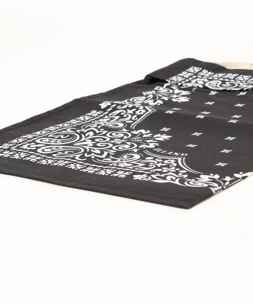 ALLAND（オルランド）の「【ALLAND / オルランド】バンダナトートバッグ（トートバッグ・メンズ・ブラック/ホワイト/ネイビー/ブルー系その他/レッド・FREE）」の7枚目の写真