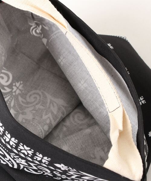 ALLAND（オルランド）の「【ALLAND / オルランド】バンダナトートバッグ（トートバッグ・メンズ・ブラック/ホワイト/ネイビー/ブルー系その他/レッド・FREE）」の11枚目の写真