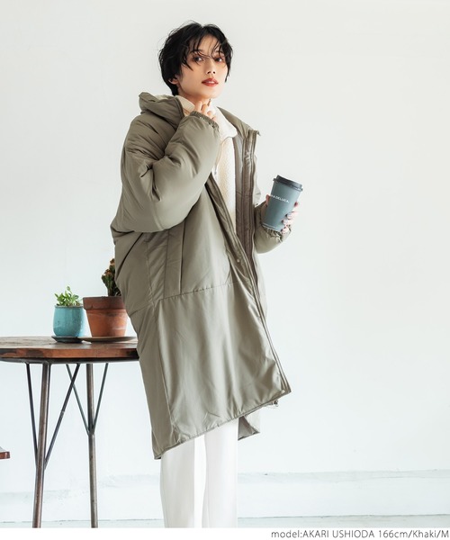 coca(coca)(コカ)の「モンスターパーカー(ダウンジャケット/コート・レディース・ブラック/カーキ・L/M)」の16枚目の写真