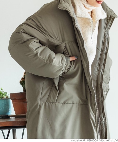 coca(coca)(コカ)の「モンスターパーカー(ダウンジャケット/コート・レディース・ブラック/カーキ・L/M)」の17枚目の写真