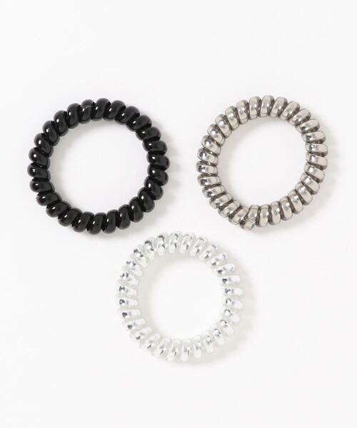 COLONY 2139(コロニートゥーワンスリーナイン)の「ねじりゴムSET(3本セット)(ヘアゴム・レディース・ゴールド/シルバー/ゴールド系その他/シルバー系その他・FREE)」の9枚目の写真
