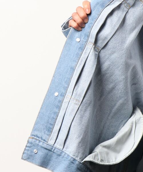 LUCA/LADY LUCK LUCA（ルカ/レディラックルカ）の「LC/LLL BIGデニムジャケット（デニムジャケット・レディース・インディゴブルー/ブルー・FREE）」の17枚目の写真