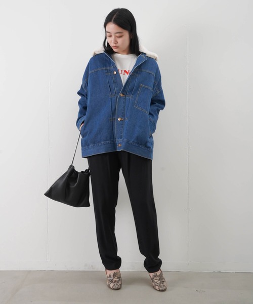 LUCA/LADY LUCK LUCA（ルカ/レディラックルカ）の「LC/LLL BIGデニムジャケット（デニムジャケット・レディース・インディゴブルー/ブルー・FREE）」の12枚目の写真