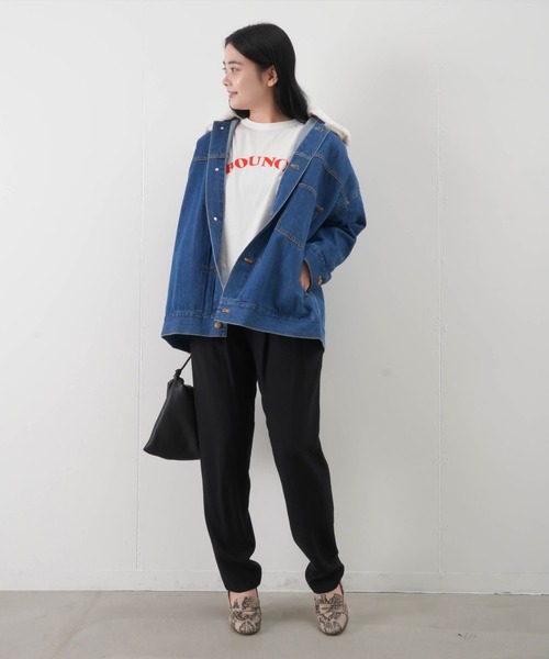 LUCA/LADY LUCK LUCA（ルカ/レディラックルカ）の「LC/LLL BIGデニムジャケット（デニムジャケット・レディース・インディゴブルー/ブルー・FREE）」の3枚目の写真