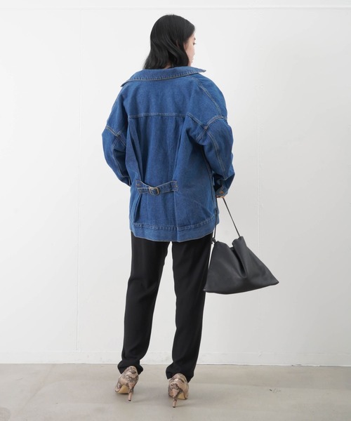 LUCA/LADY LUCK LUCA（ルカ/レディラックルカ）の「LC/LLL BIGデニムジャケット（デニムジャケット・レディース・インディゴブルー/ブルー・FREE）」の13枚目の写真