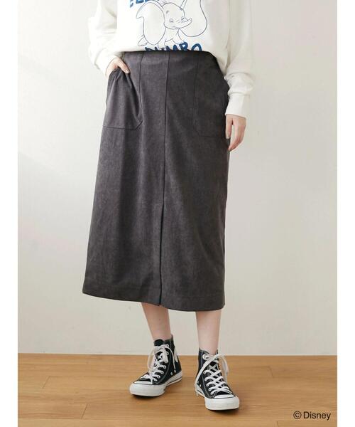 Green Parks(グリーンパークス)の「リブタイトスカート*(スカート・レディース・ダークグレー/グリーン/ホワイト系その他2・FREE)」の16枚目の写真