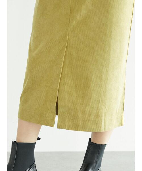 Green Parks(グリーンパークス)の「リブタイトスカート*(スカート・レディース・ダークグレー/グリーン/ホワイト系その他2・FREE)」の9枚目の写真