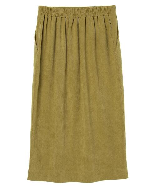 Green Parks(グリーンパークス)の「リブタイトスカート*(スカート・レディース・ダークグレー/グリーン/ホワイト系その他2・FREE)」の7枚目の写真