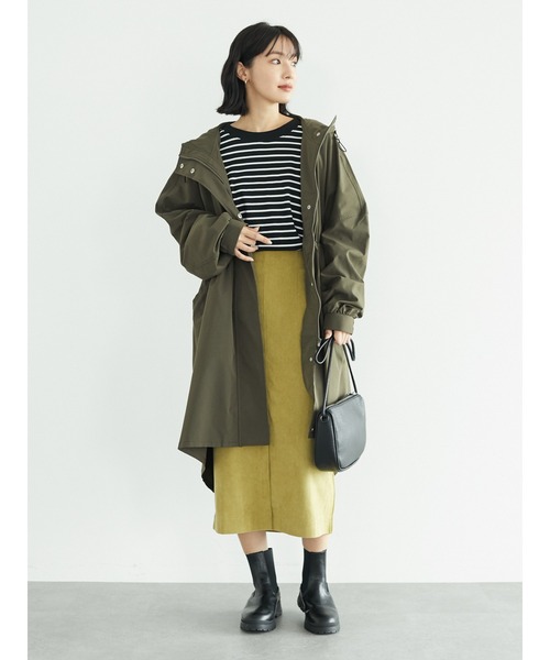 Green Parks(グリーンパークス)の「リブタイトスカート*(スカート・レディース・ダークグレー/グリーン/ホワイト系その他2・FREE)」の12枚目の写真