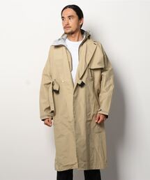 F/CE.  | F/CE./エフ シーイー　WRAP DUBLE BRESTED COAT ラップダブルブレステッドコート(トレンチコート)