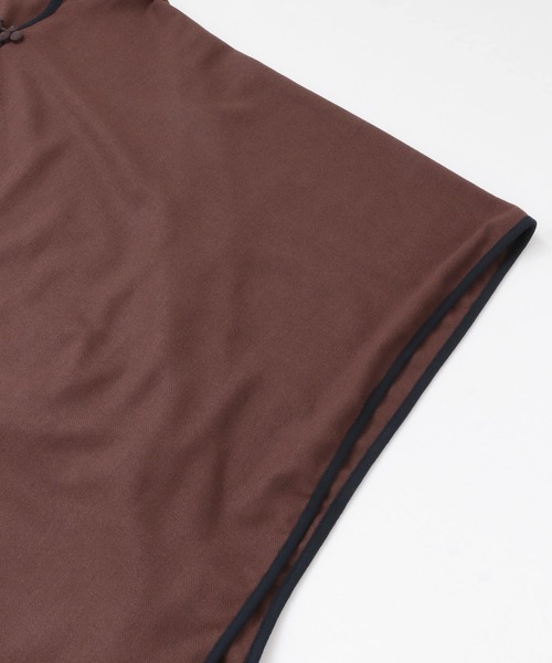 KBF（ケイビーエフ）の「チャイナボタン付きポンチョ∴（ポンチョ