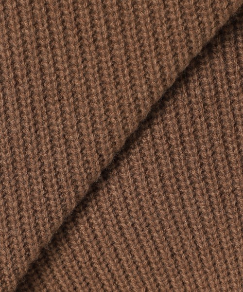 JOURNAL STANDARD（ジャーナルスタンダード）の「ウォッシャブルウールラウンドヘムハイネック◆（ニット/セーター・レディース・レッド/グリーン/グレー/ブラウン・FREE）」の6枚目の写真