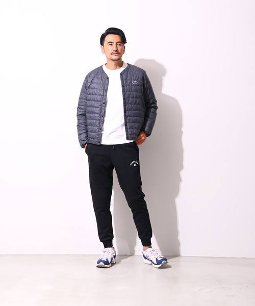 CONVERSE（コンバース）の「【CONVERSE/コンバース】スリムジョガーテーパードスウェットパンツ（スウェットパンツ・メンズ・チャコールグレー/ブラック/杢グレー・MEDIUM/LARGE/X-LARGE）」の4枚目の写真