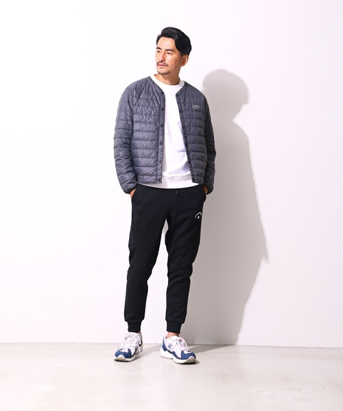 CONVERSE（コンバース）の「【CONVERSE/コンバース】スリムジョガーテーパードスウェットパンツ（スウェットパンツ・メンズ・チャコールグレー/ブラック/杢グレー・MEDIUM/LARGE/X-LARGE）」の5枚目の写真