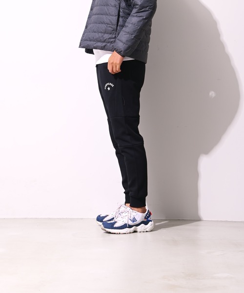 CONVERSE（コンバース）の「【CONVERSE/コンバース】スリムジョガーテーパードスウェットパンツ（スウェットパンツ・メンズ・チャコールグレー/ブラック/杢グレー・MEDIUM/LARGE/X-LARGE）」の8枚目の写真