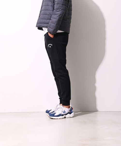 CONVERSE（コンバース）の「【CONVERSE/コンバース】スリムジョガーテーパードスウェットパンツ（スウェットパンツ・メンズ・チャコールグレー/ブラック/杢グレー・MEDIUM/LARGE/X-LARGE）」の9枚目の写真