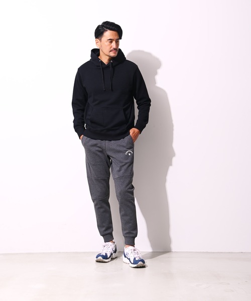 CONVERSE（コンバース）の「【CONVERSE/コンバース】スリムジョガーテーパードスウェットパンツ（スウェットパンツ・メンズ・チャコールグレー/ブラック/杢グレー・MEDIUM/LARGE/X-LARGE）」の13枚目の写真