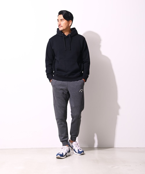 CONVERSE（コンバース）の「【CONVERSE/コンバース】スリムジョガーテーパードスウェットパンツ（スウェットパンツ・メンズ・チャコールグレー/ブラック/杢グレー・MEDIUM/LARGE/X-LARGE）」の15枚目の写真