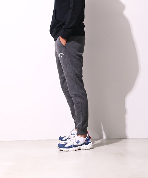 CONVERSE（コンバース）の「【CONVERSE/コンバース】スリムジョガーテーパードスウェットパンツ（スウェットパンツ・メンズ・チャコールグレー/ブラック/杢グレー・MEDIUM/LARGE/X-LARGE）」の19枚目の写真