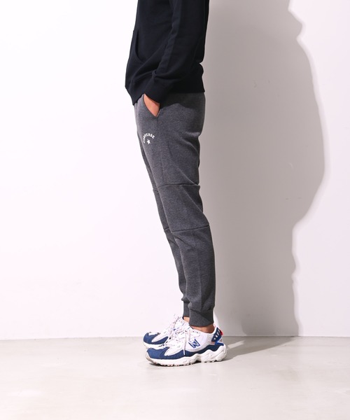 CONVERSE（コンバース）の「【CONVERSE/コンバース】スリムジョガーテーパードスウェットパンツ（スウェットパンツ・メンズ・チャコールグレー/ブラック/杢グレー・MEDIUM/LARGE/X-LARGE）」の20枚目の写真