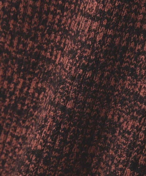 N.（N. Natural Beauty Basic）（エヌエヌナチュラルビューティーベーシック）の「◆メランジフリルネックニット（ニット/セーター・レディース・クリーム/イエロー/レッド・MEDIUM）」の13枚目の写真