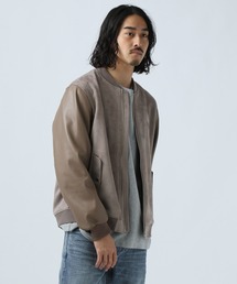 BAYFLOW（ベイフロー）の「フェイクスエードブルゾン（ブルゾン・メンズ）」