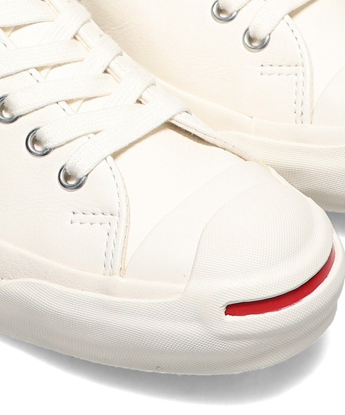 CONVERSE(コンバース)の「CONVERSE JACK PURCELL CL LEATHER RH / コンバース ジャックパーセル CL レザー RH(スニーカー・レディース・ホワイト・23.5cm/22.5cm/25.0cm/26.0cm/26.5cm/24.0cm/27.0cm/27.5cm/23.0cm/25.5cm/28.0cm/24.5cm)」の10枚目の写真