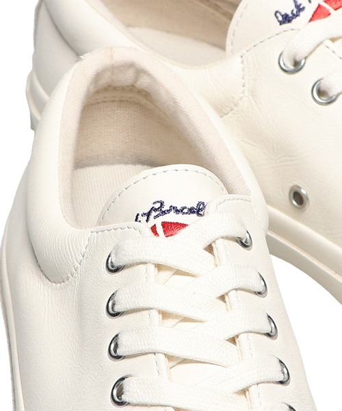 CONVERSE(コンバース)の「CONVERSE JACK PURCELL CL LEATHER RH / コンバース ジャックパーセル CL レザー RH(スニーカー・レディース・ホワイト・23.5cm/22.5cm/25.0cm/26.0cm/26.5cm/24.0cm/27.0cm/27.5cm/23.0cm/25.5cm/28.0cm/24.5cm)」の11枚目の写真