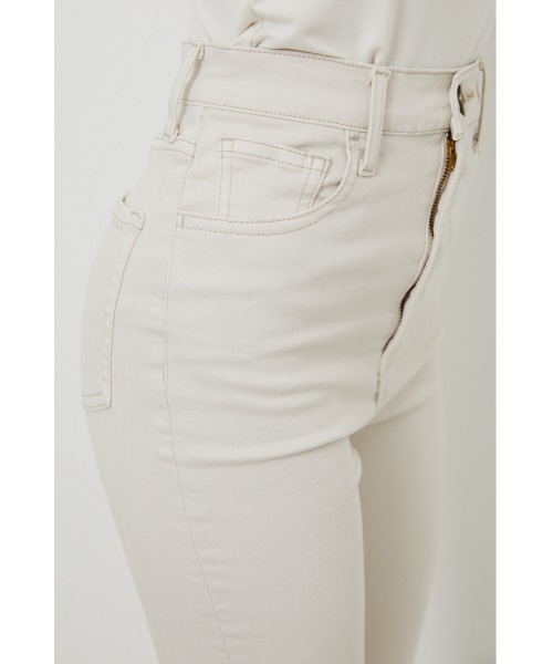 rienda（リエンダ）の「ブーツカットデニムパンツ（デニムパンツ・レディース・ライトベージュ/ブラック・26inch/25inch/24inch）」の11枚目の写真