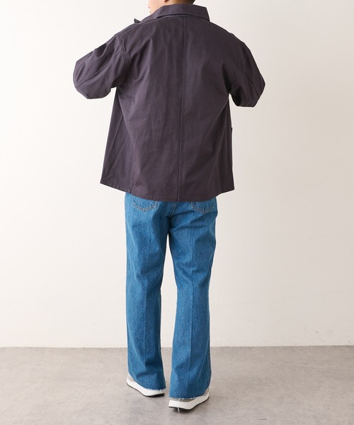 DISCOAT(ディスコート)の「【WEAR WELL】 ツイルカバーオール(カバーオール・メンズ・グリーン/ブラック・LARGE/MEDIUM)」の9枚目の写真