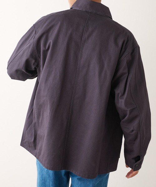 DISCOAT(ディスコート)の「【WEAR WELL】 ツイルカバーオール(カバーオール・メンズ・グリーン/ブラック・LARGE/MEDIUM)」の15枚目の写真