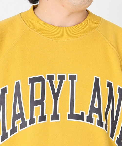 JOURNAL STANDARD relume SELECT（ジャーナルスタンダードレリュームセレクト）の「【ARTEX/アルテックス】カレッジプリントスウェット/カレッジロゴ（スウェット・メンズ・ホワイト/ブラック/ネイビー/イエロー/ナチュラル・MEDIUM/LARGE）」の19枚目の写真