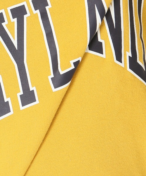 JOURNAL STANDARD relume SELECT（ジャーナルスタンダードレリュームセレクト）の「【ARTEX/アルテックス】カレッジプリントスウェット/カレッジロゴ（スウェット・メンズ・ホワイト/ブラック/ネイビー/イエロー/ナチュラル・MEDIUM/LARGE）」の9枚目の写真
