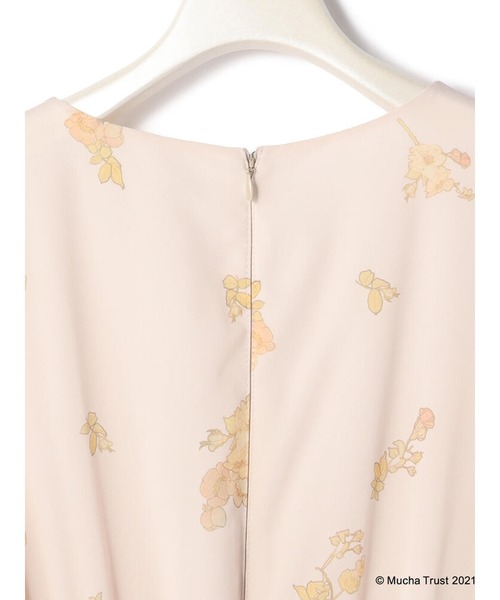 LAISSE PASSE（レッセパッセ）の「【Mucha/Rose】ミディワンピース 