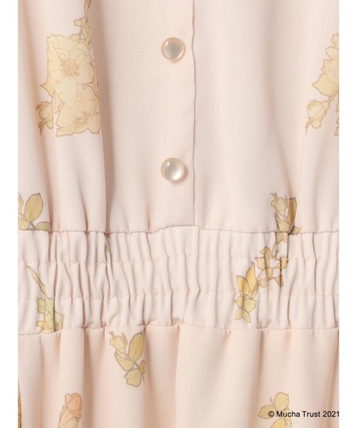 LAISSE PASSE（レッセパッセ）の「【Mucha/Rose】ミディワンピース