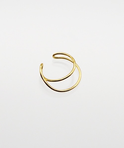 SIGNAL（シグナル）の「【SIGNAL/シグナル】Double Line Ear Cuff / ダブルラインイヤーカフ（イヤーカフ・レディース・シルバー/ゴールド・FREE）」の7枚目の写真