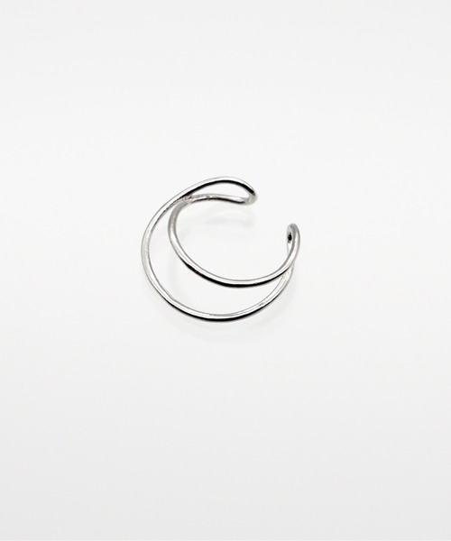 SIGNAL（シグナル）の「【SIGNAL/シグナル】Double Line Ear Cuff / ダブルラインイヤーカフ（イヤーカフ・レディース・シルバー/ゴールド・FREE）」の6枚目の写真