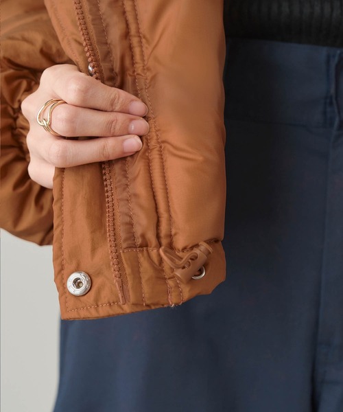 Chaco closet（チャコ クローゼット）の「中綿 オーバーサイズ ショートパファーブルゾン（ダウンジャケット/コート・レディース・ベージュ/キナリ・FREE）」の22枚目の写真