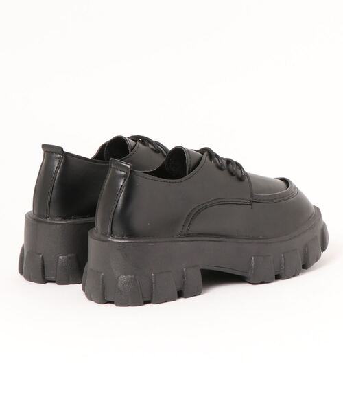 NOFALL(ノーフォール)の「トラックソールレースアップマニッシュ(ドレスシューズ・レディース・ブラック/ホワイト/ブラック系その他・LL/S/M/L)」の17枚目の写真