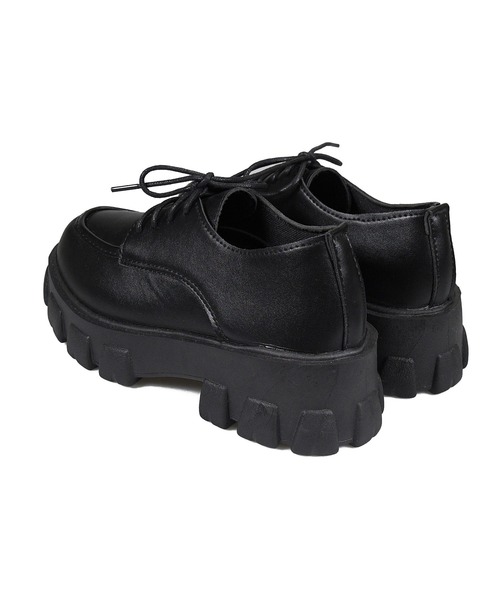 NOFALL(ノーフォール)の「トラックソールレースアップマニッシュ(ドレスシューズ・レディース・ブラック/ホワイト/ブラック系その他・LL/S/M/L)」の13枚目の写真